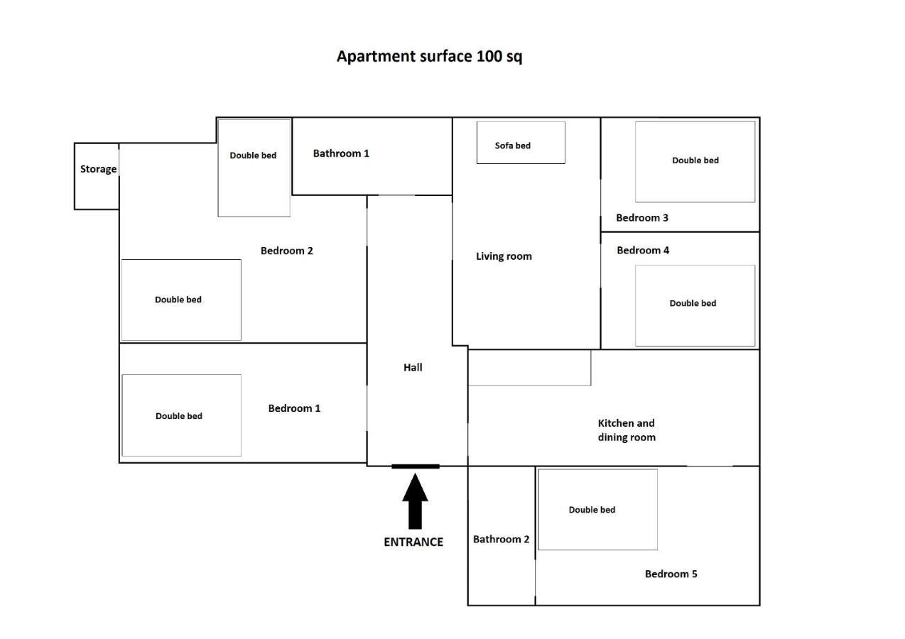 Top Location Apartments Topolowa Street 克拉科夫 外观 照片